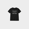 black it takes balls to play rugby tee